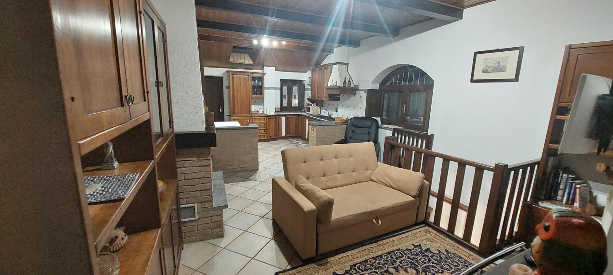Casa Del Rustico, Indipendente Vista Sacra Con Dipinto Villa Caprie Bilik gambar